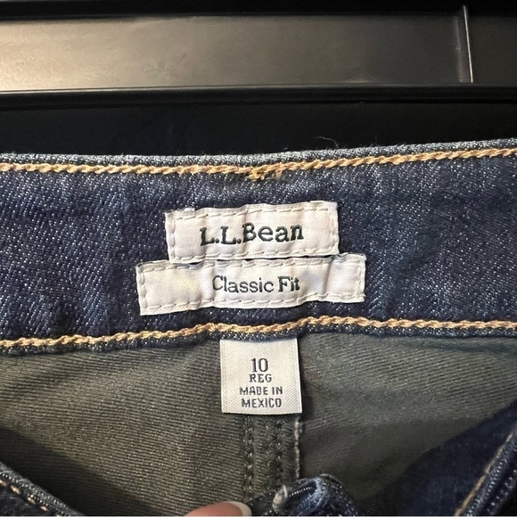 Women's Double L® Jeans, Ultra High-Rise Straight-Leg size:10 Color : Blue - Picture 10 of 14